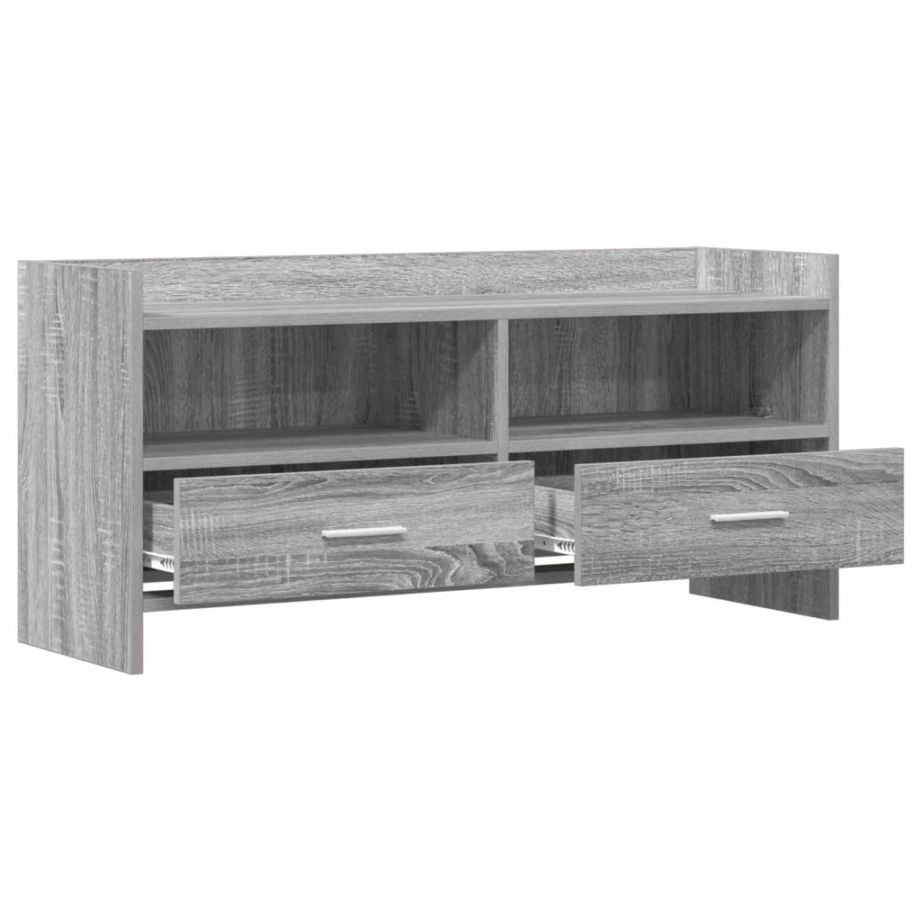Mobile TV 100 x 33 x 47 cm Sonoma grigio Legno ingegnerizzato 8011160