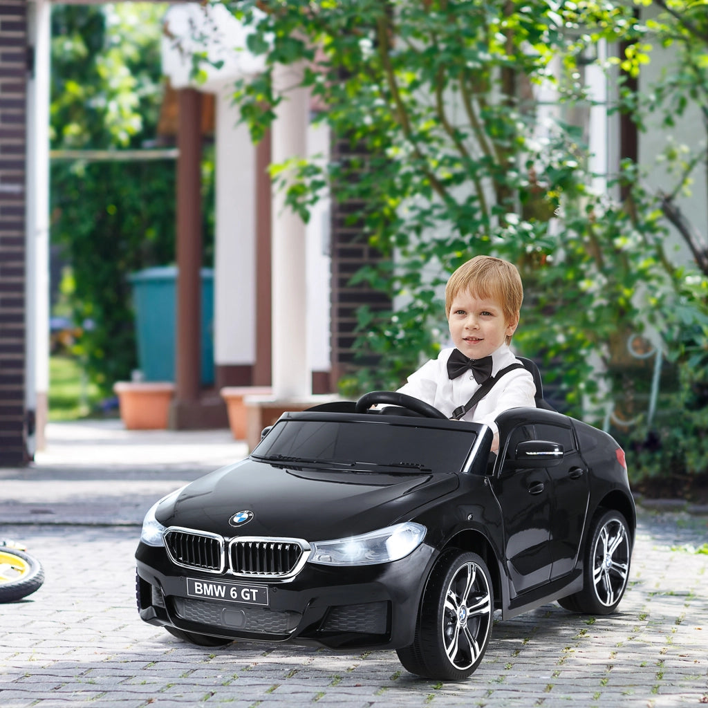 Macchina Bambini Telecomandata 6V ¨C zephmum ¨C 106x64x51 cm Nero con LED e Musica