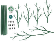 Supporti per piante 70 cm - Supporti per piante per piante rampicanti - Supporto per piante per piante da interni - Supporto per piante a forma semicircolare - Aiuto per piante rampicanti - Resistente all'ossidazione e resistente alla luce