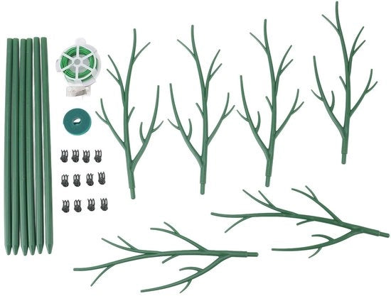 Supporti per piante 70 cm - Supporti per piante per piante rampicanti - Supporto per piante per piante da interni - Supporto per piante a forma semicircolare - Aiuto per piante rampicanti - Resistente all'ossidazione e resistente alla luce