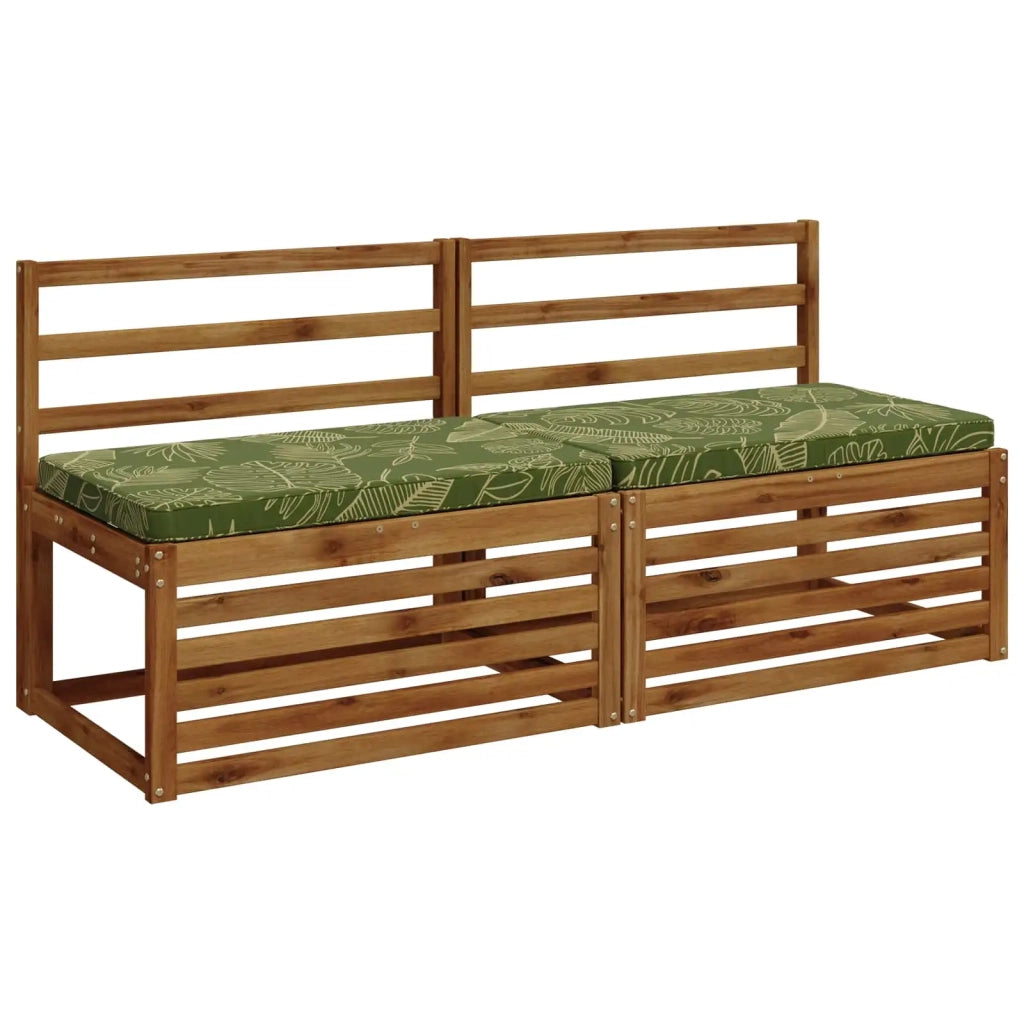 Cuscini per Panchina a 2 Pezzi VUGHT 2 pz 100% Poliestere 951677
