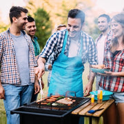 Set di griglia in Teflon, 8 pezzi, rivestimento antiaderente, grill a gas, carta da forno, riutilizzabile, per grill a legna, grill elettronico, forno, PFOA libero, più di 40 x 32 cm