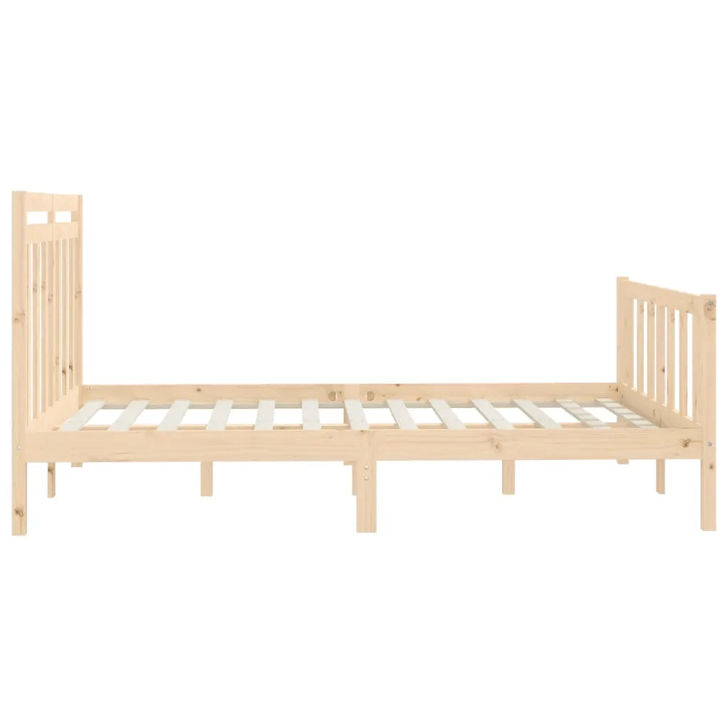 Giroletto-Struttura Letto in Legno Massello di Pino 120x200 cm 277337