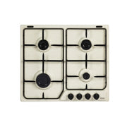 DE LONGHI SF46ASV PIANO COTTURA DA INCASSO 4 FUOCHI 60x50 CM COLORE SABBIA