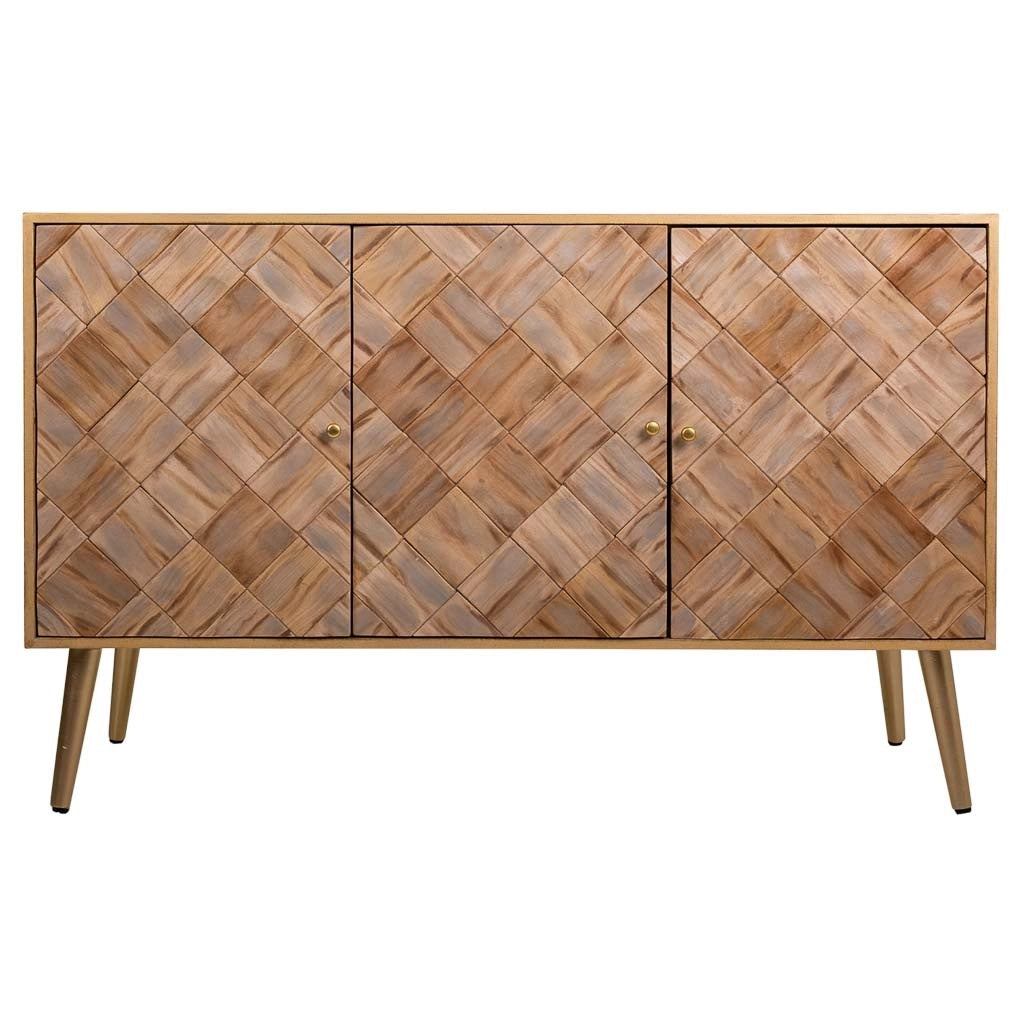 Credenza in legno marrone 120x41,5x71h