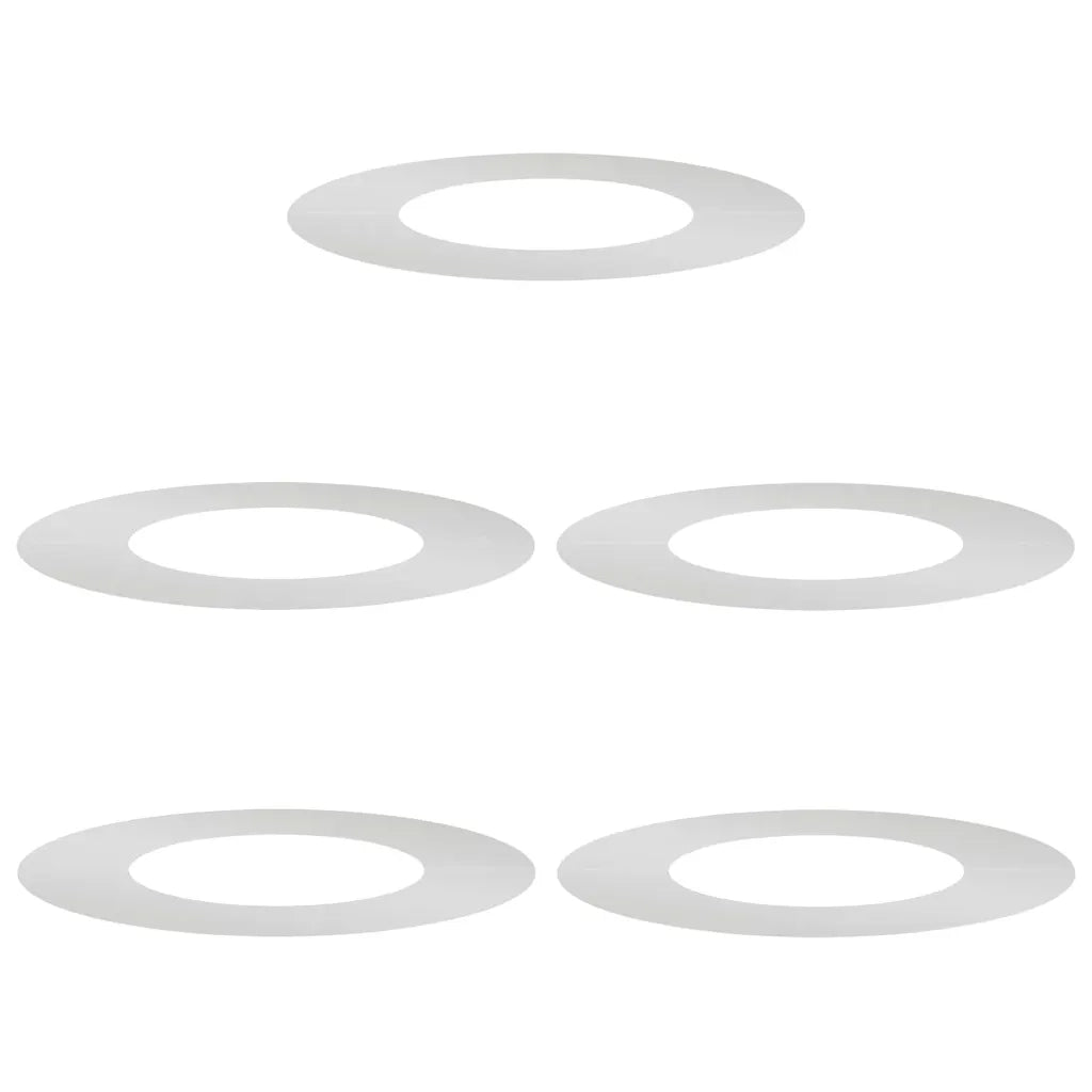 adatto per Anelli d'Albero Piatto 5 pz Argento ?40 / 70 cm CFW2638882