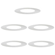 adatto per Anelli d'Albero Piatto 5 pz Argento ?40 / 70 cm CFW2638882