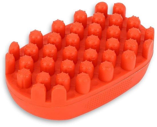 Set di spazzole per capelli in silicone con setole a riccio - idoneo per tutti i tipi di capelli - ideale per parrucchieri - dimensioni 12 x 7 x 4 cm - spazzola a riccio
