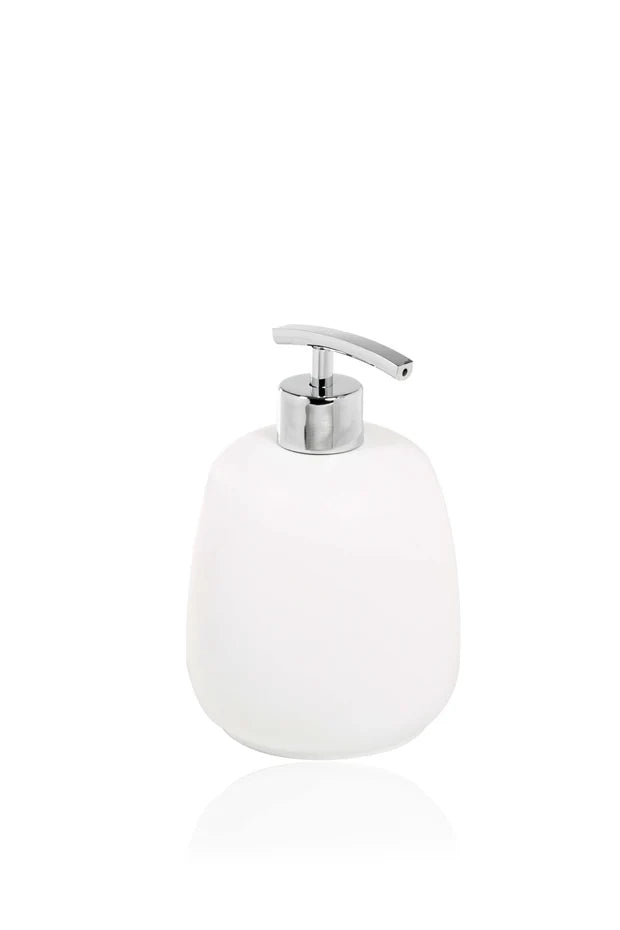 Dispenser Afra Metaform Bianco Opaco Ø 10,5 x H 16,5