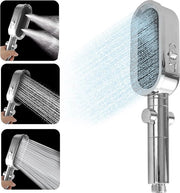 Douchekop idroeconomizzante con tubo - doccia manuale con filtro - funzionale multifunzionale