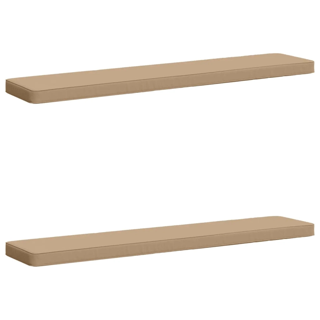 Cuscini per Panchina a 2 Pezzi VUGHT 2 pcs 100% Poliestere 950713