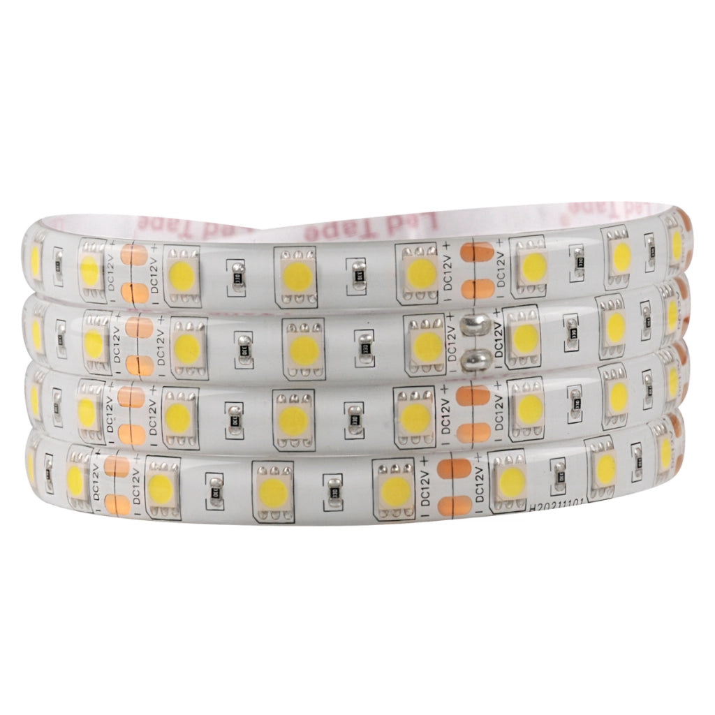 Striscia LED 12V 5m IP65 6500K 2300lm bianco freddo Polux