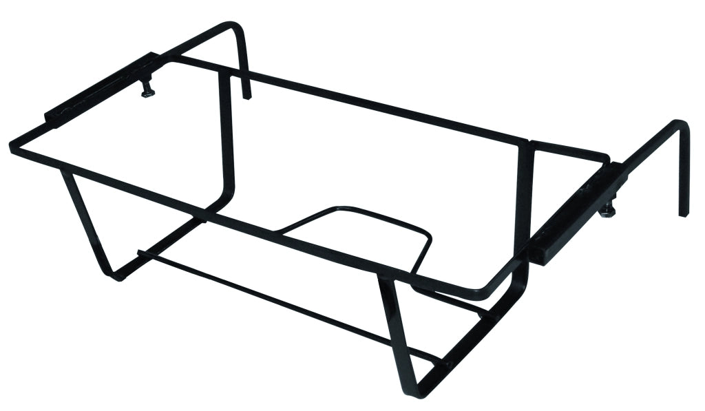 PORTAVASO DA BALCONE REGOLABILE NERO  cm. 60 5.00 pz