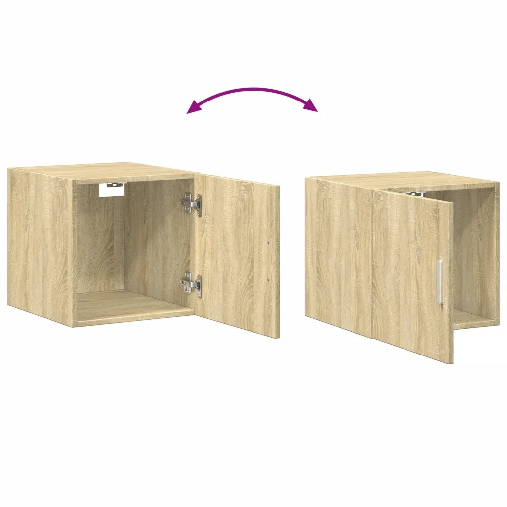 Mobile a Parete Rovere Sonoma 40x42,5x40 cm Legno Multistrato 846098