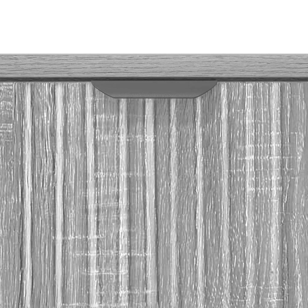 Credenza Grigio Sonoma 69,5 x 33 x 82 cm Legno multistrato 883430
