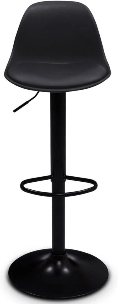 Set di 2 sgabelli da bar KARL design con piede nero