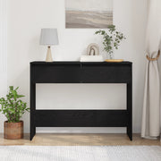 Tavolo Consolle in Rovere Nero - 100x35x76.5 cm - Legno ingegnerizzato