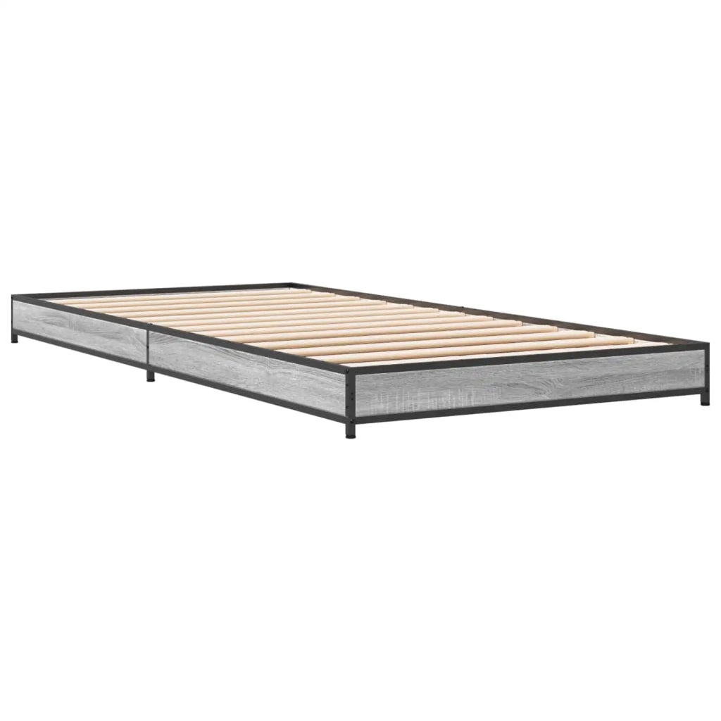 Struttura del letto Sonoma grigio 80 x 200 cm