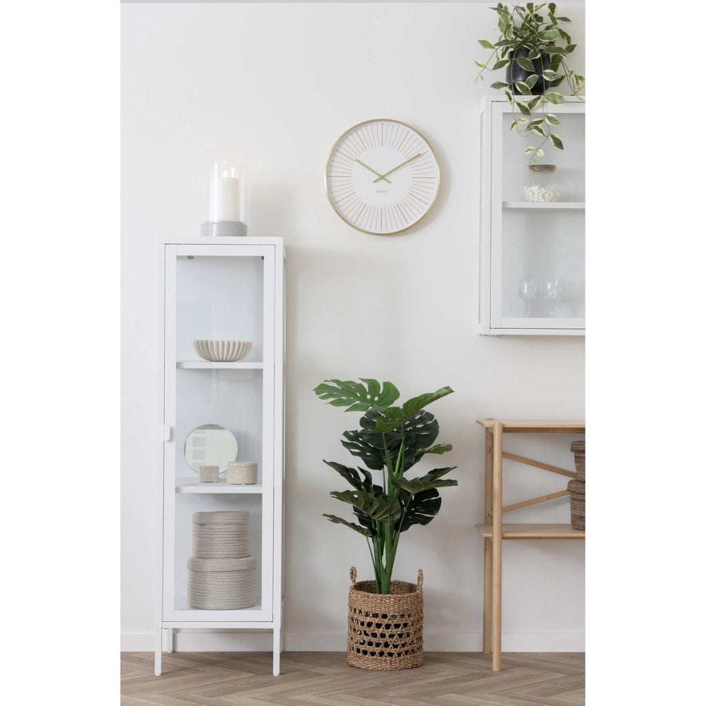 Vaso Decorativo Storage, Marrone, Travertino, 10x10x6,5 cm