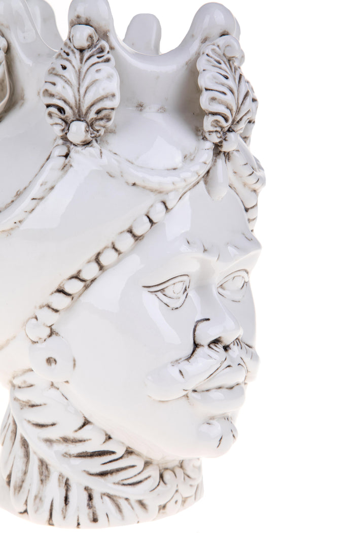 Vaso Testa di Moro Uomo H 24,7 cm