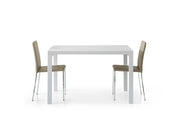 Tavolo allungabile colore bianco frassinato cm 120x90x76h chiuso (666) - Mobili 2G
