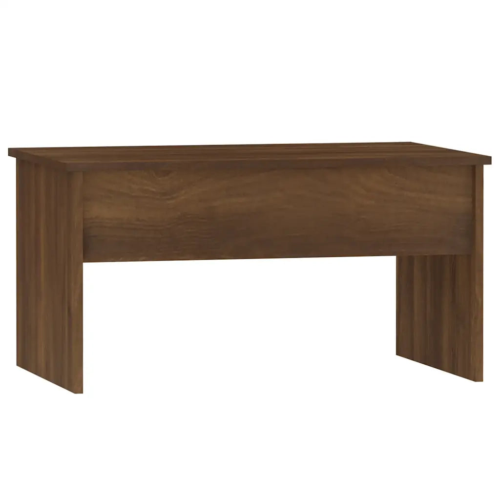 Tavolino Rovere Marrone 80x50,5x41,5 cm in Legno Multistrato cod mxl 48159