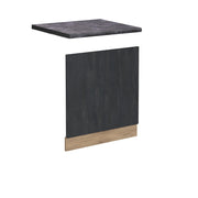 Pannello frontale R-Line Calce nera/Rovere dorato 60 cm PL Antracite Vicco