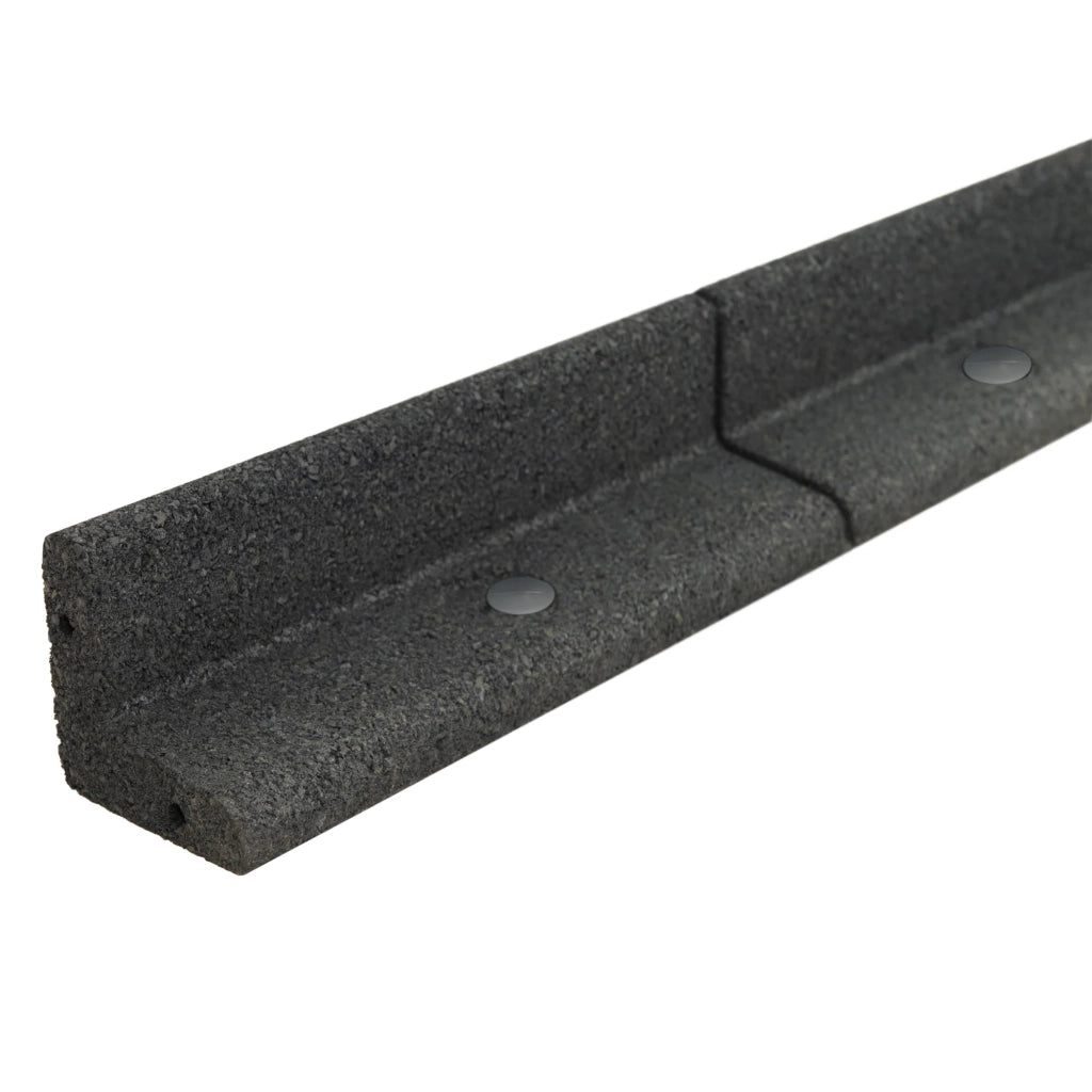 Bordura Giardino Flessibile 4x1,2m Grigia per Prato Aiuole Sentieri