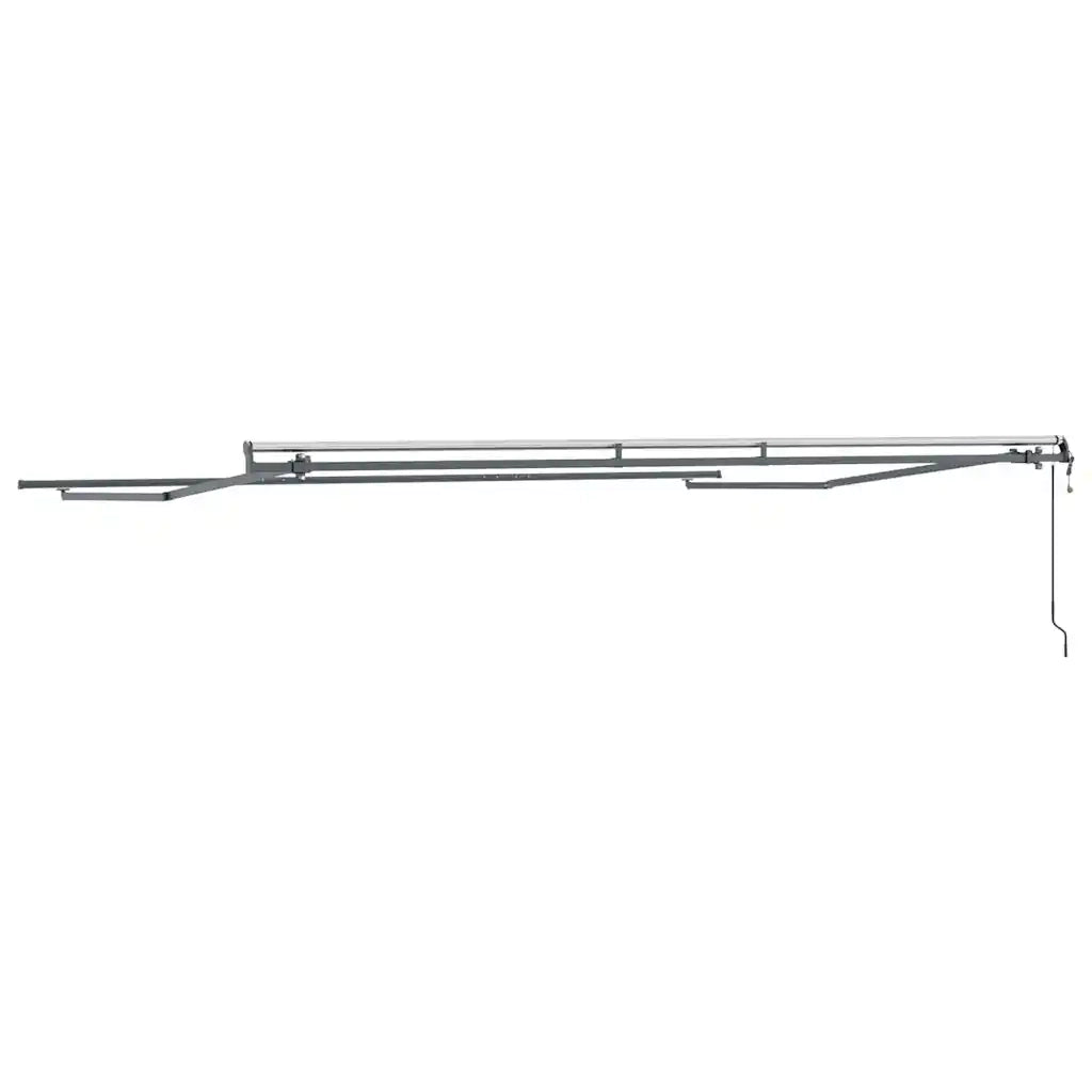 Tenda da Sole Antracite 4,5 × 3 m Metallo 313252