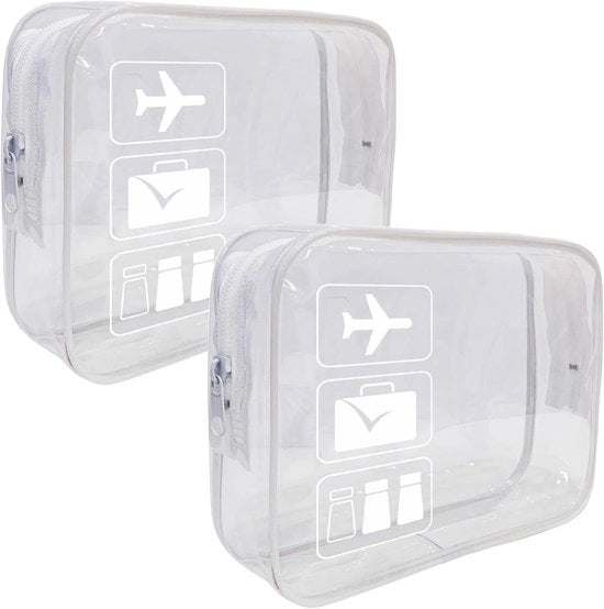 Borsa per igienica Portatile per igienica da viaggio Impermeabile chiaro bianco Fashion