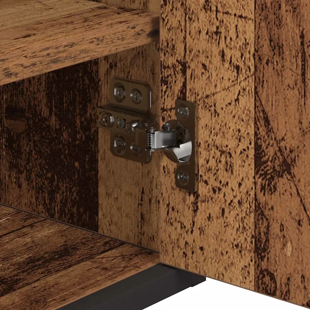 Scaffale da parete con porta Legno vecchio 65 x 20 x 60 cm CFW9758713
