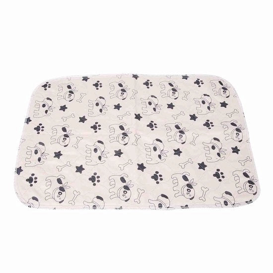 Pavimento assorbente per cani impermeabile - Matrimonio per cagnolini con superficie antiscivolo - Lavabile e riutilizzabile - 40x60 cm - Comodo e pratico per il tuo cane