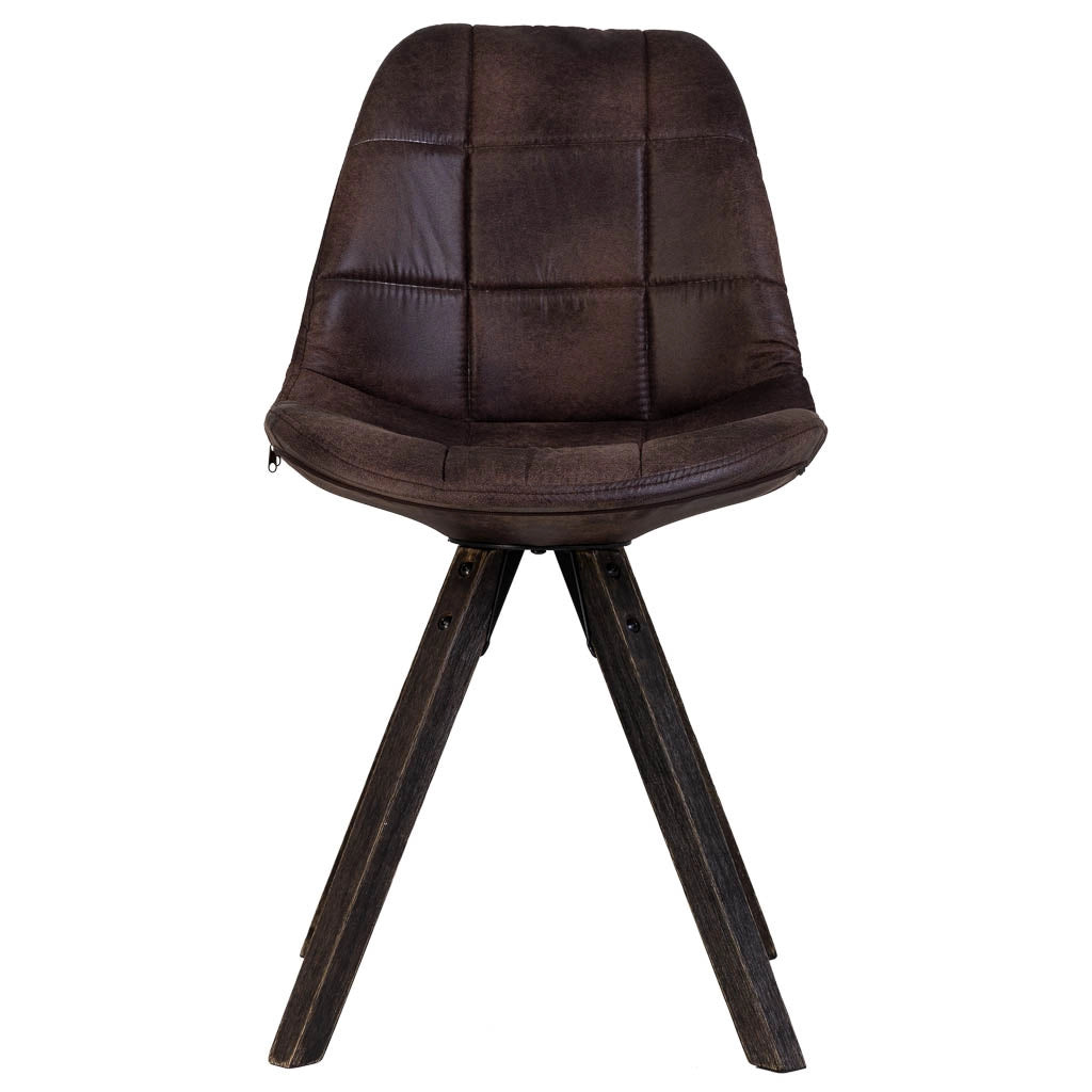 Sedia in legno imbottita 48x44x84h cm