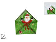 Porta Lettere di Babbo Natale in Latta 20 x 18 cm