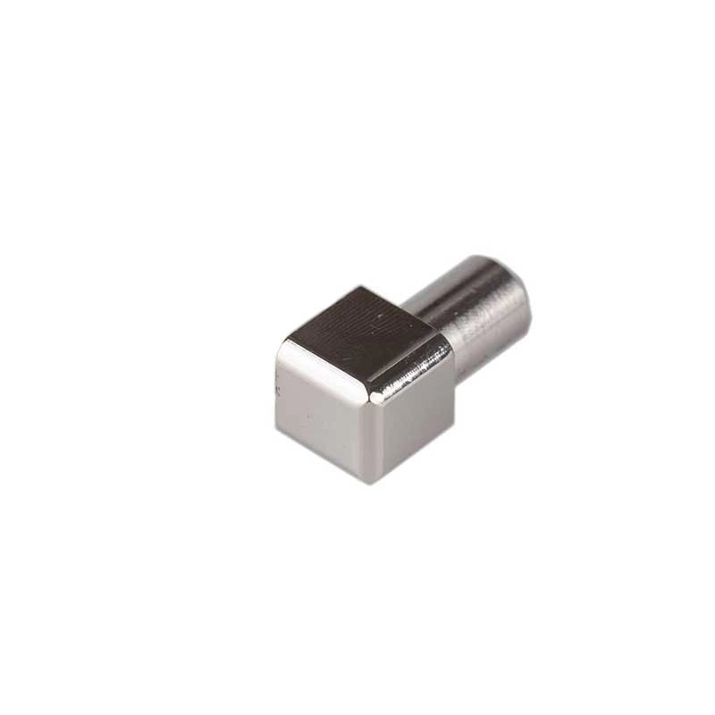 Capsula in acciaio quadrata : Modello - 8MM SATINATO