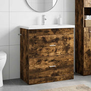 Set di mobili per il bagno Rovere Fumo 81 x 40 x 84,5 cm 3404378