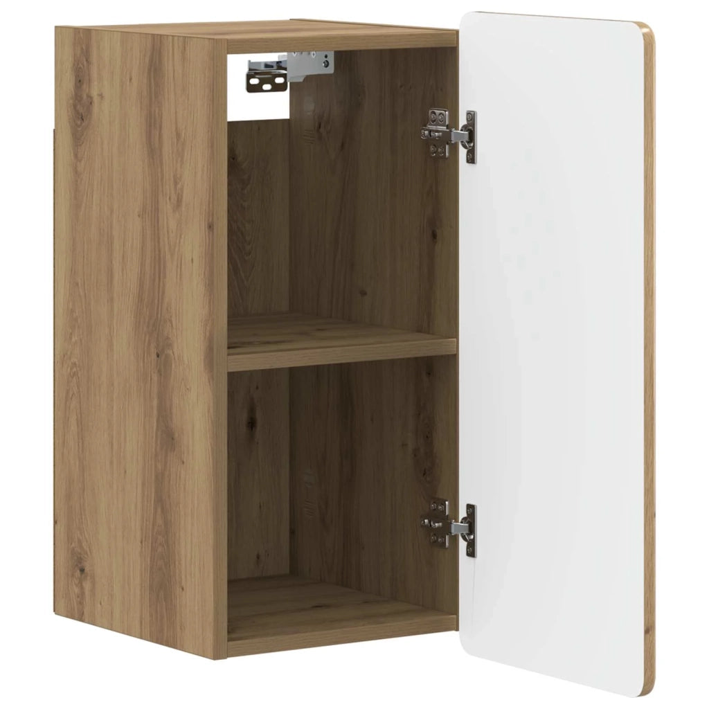 Armadio da bagno a muro ZWOLLE Rovere Artigianale 896374
