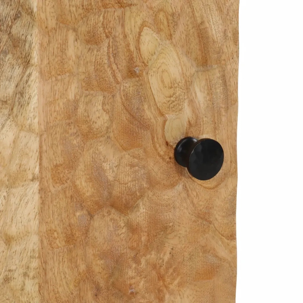 Mobile da Bagno | Armadio da bagno 38x33x160 cm in Legno Massello di Mango