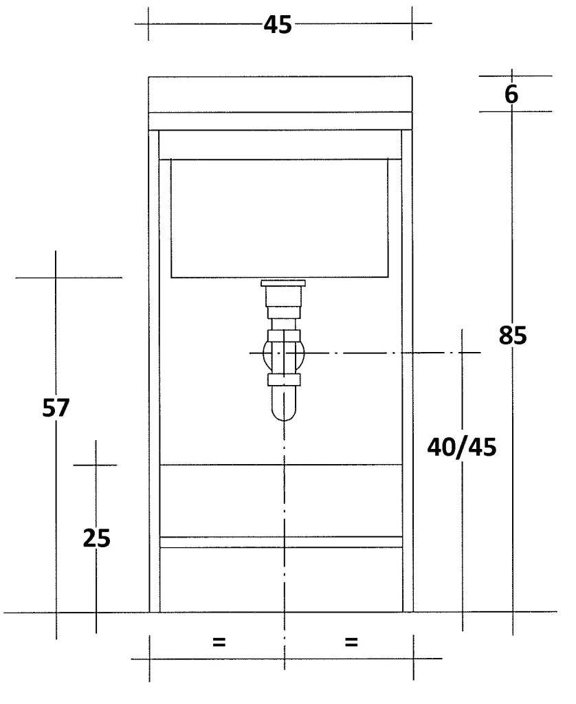 Mobile Lavatoio 45x50x85cm Anta Asse in Termoplastico Montegrappa Marella Bianco Sinistra con Cesto