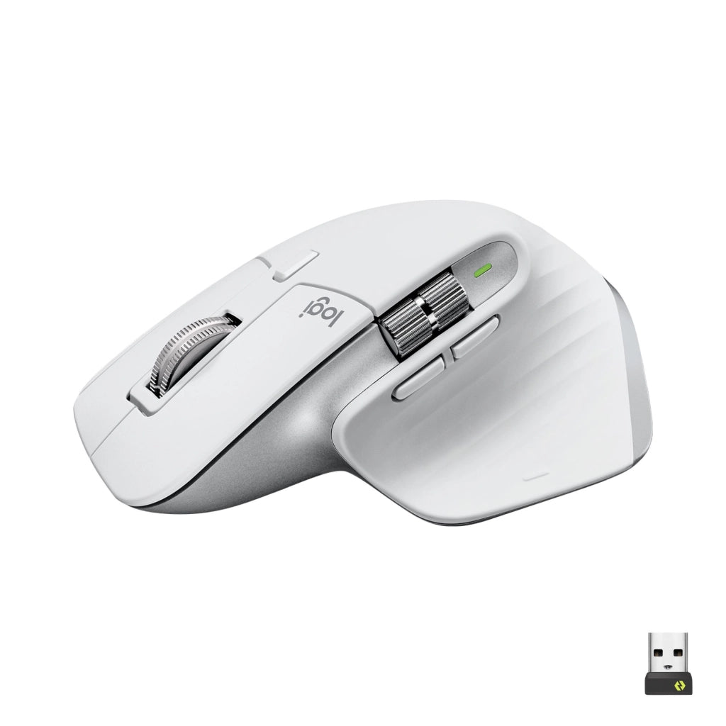 Logitech mx master 3s mouse ufficio mano destra rf senza fili + bluetooth laser 8000 dpi - 910-006560