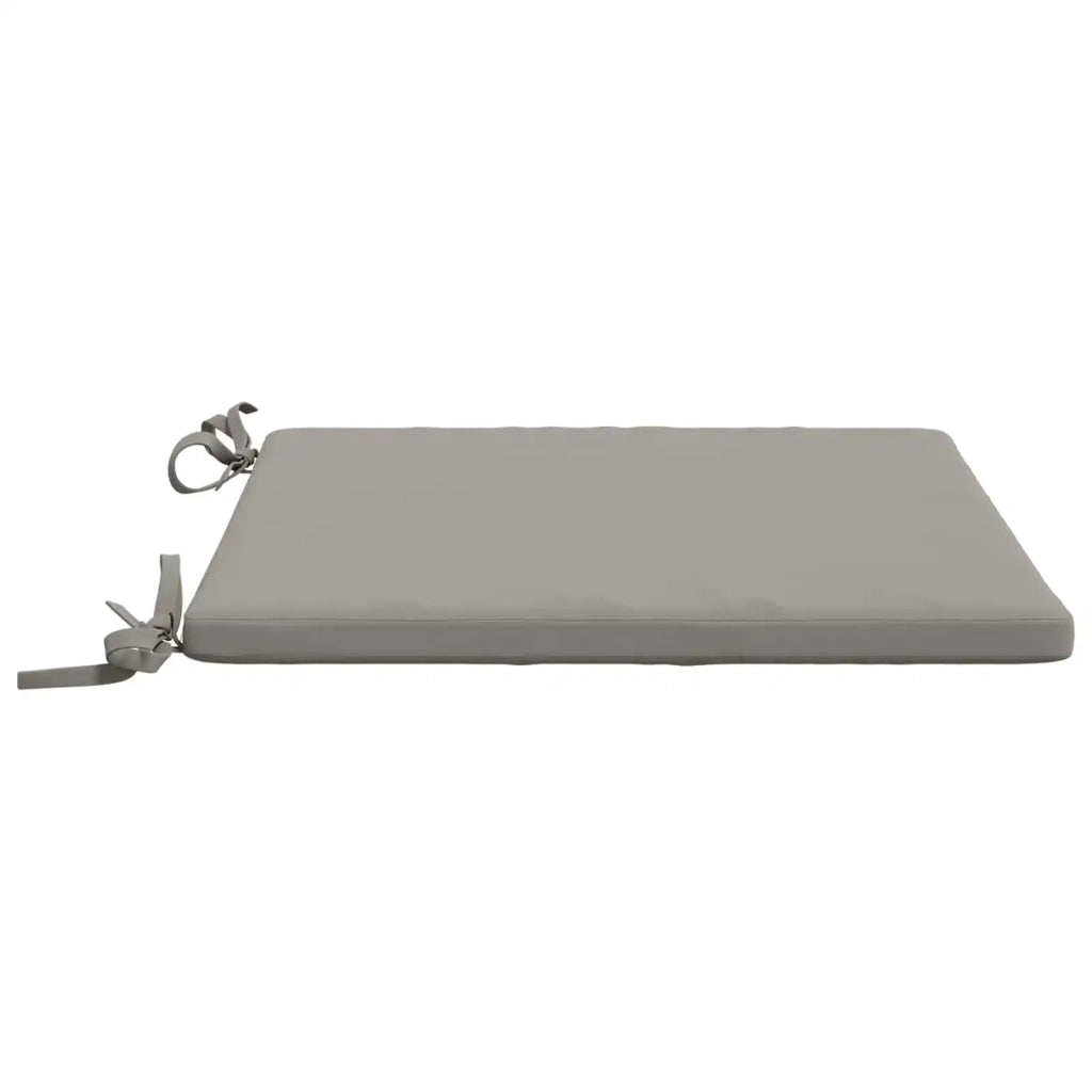 Cuscini per Sedia in 4 Pezzi SOEST 4 pz 100% Poliestere Grigio 944343