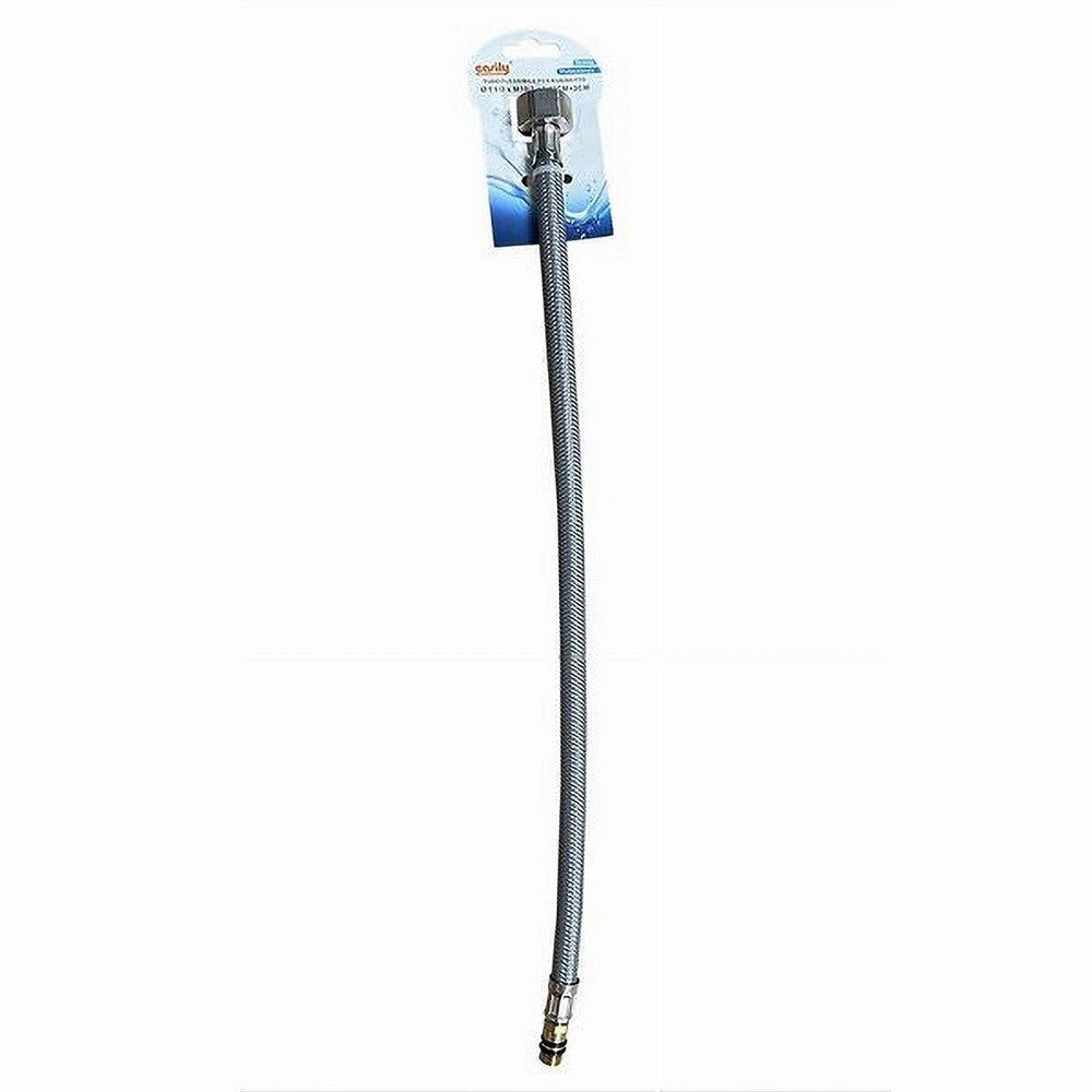 Trade Shop - Tubo Flessibile Flessibili Per Rubinetto Miscelatore Acqua 40cm F1/2xm10/1 87370 -