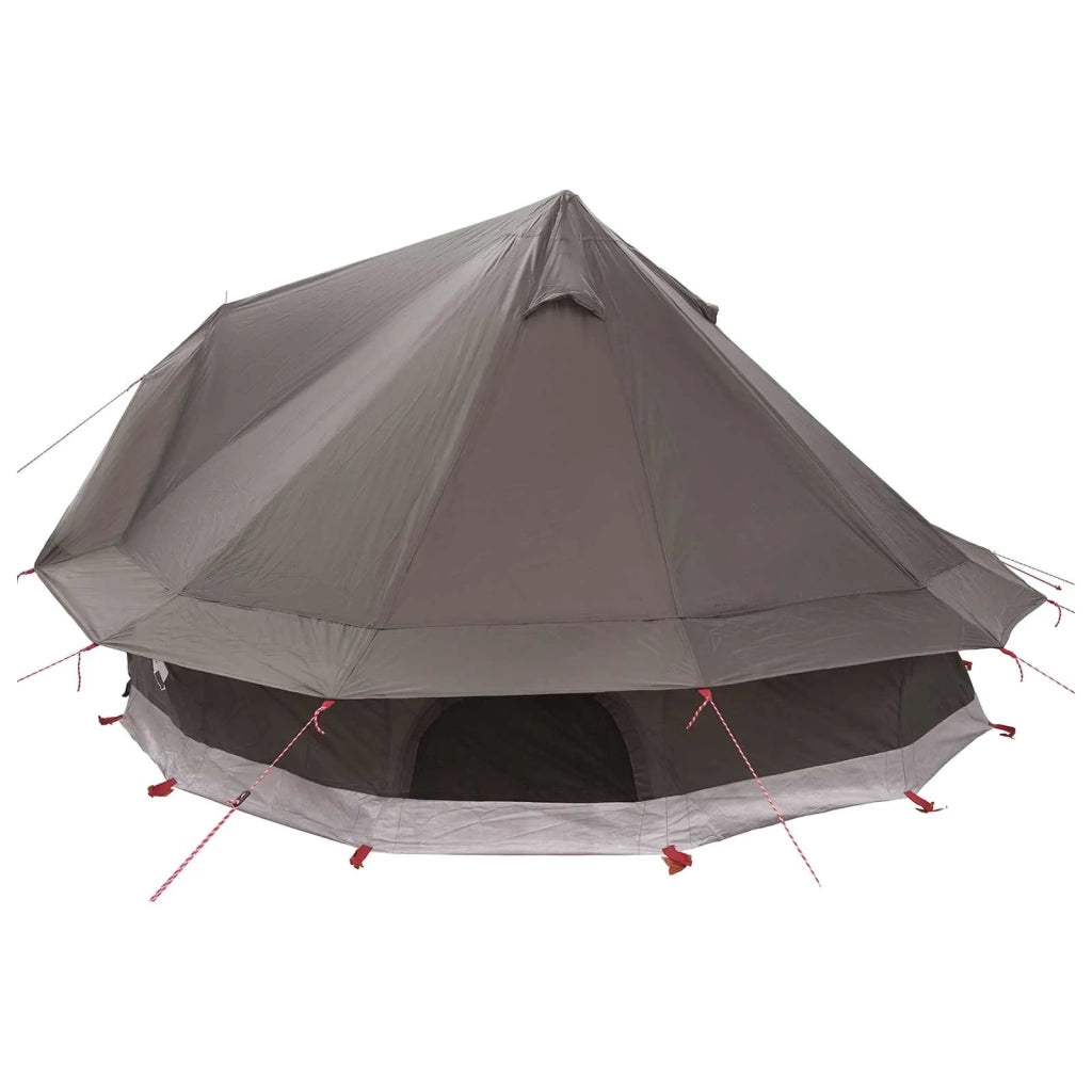 Tenda Tipi con tetto Marrone Grigio 700 x 700 x 395 cm 42029020