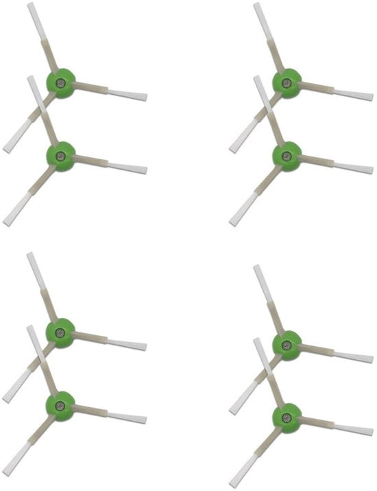 8 Pezzi Spazzola laterale per iRobot Roomba serie 'e' 'i' 'j' - set di sostituzione spazzola per aspirapolvere robot - i2 - i3 i3+ - i4 i4+ - i6 i6+ - i7 i7+ - i7plus - i8+ - J7+ - E5 E6 E7 - Componente aspirapolvere - Spazzola laterale
