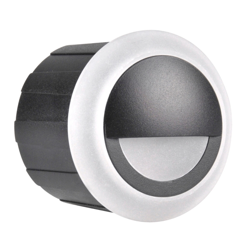 Lampada LED segnapasso tonda 3W 4000K IP44 grafite Polux