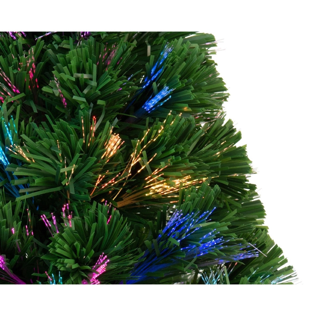 ALBERO BURTLEY H60CM 55 RAMI FIBRA OTTICA 18 LED.
