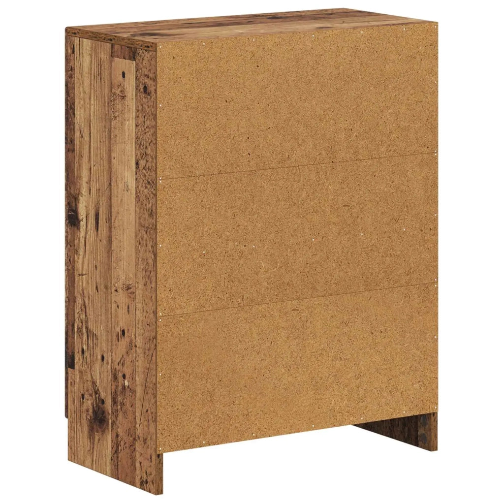 Mobiletto da Bagno UTRECHT Legno antico 59,5 x 31 x 77 cm 897723