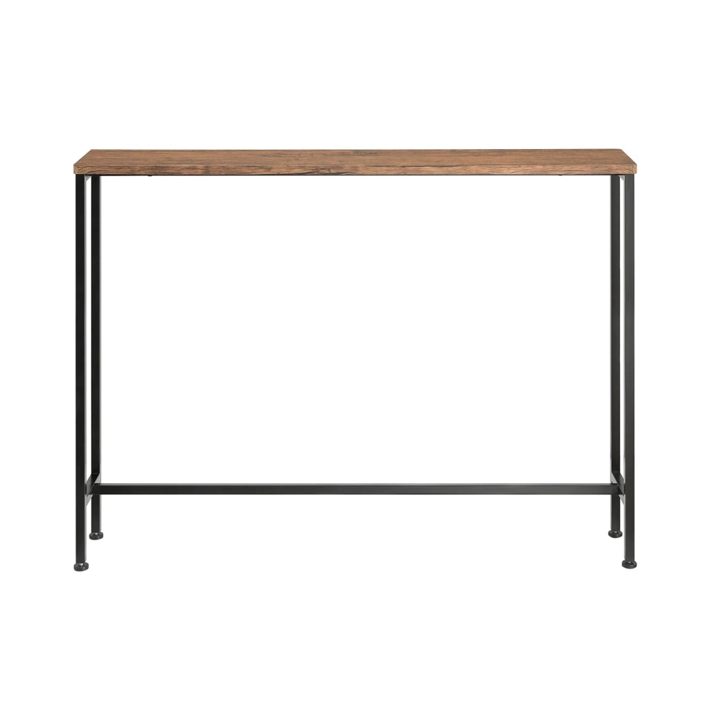 Tavolo da Consolle Vintage Tavolo da Ingresso Tavolo per Divano salvaspazio L120*P20*A80 cm Marrone FSB19-XL-N