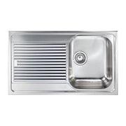 CM Zenith plus 86 x 50 1V Lavello montato su piano Rettangolare Acciaio inossidabile