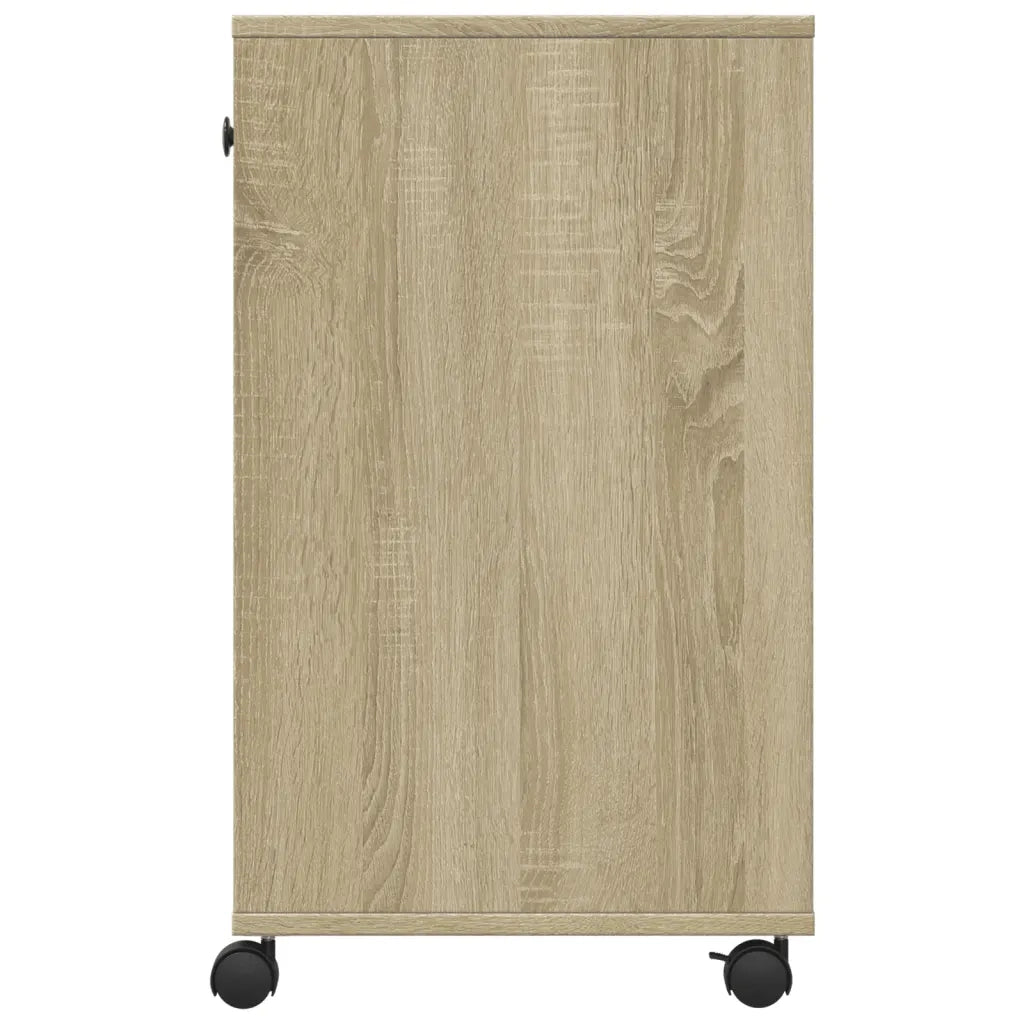 Supporto per Stampante con Ruote Rovere Sonoma 60x40x68,5 cm CFW9476288